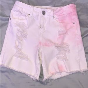 White shorts